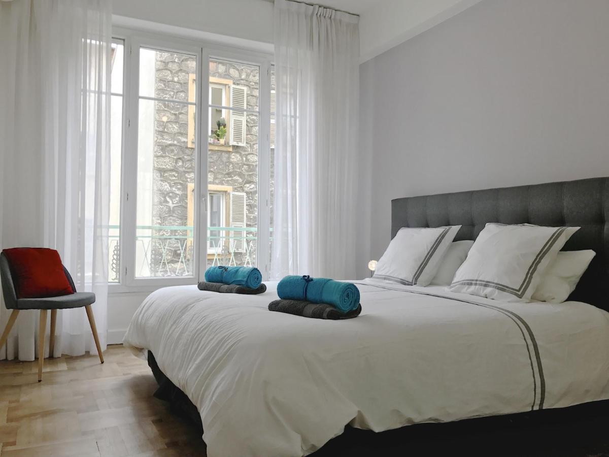 Appartement 'Le Fontainebleau' ニース エクステリア 写真